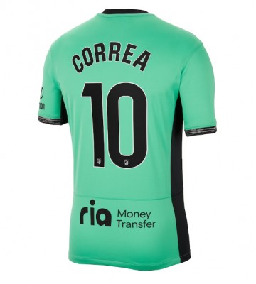 Atletico Madrid Angel Correa #10 Tredje trøje 2023-24 Kort ærmer